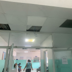 Caída de plafones en hospital de La Vega se debe a trabajos de intervención