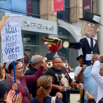 Decenas de ciudadanos de Cotuí protestan contra Barrick Gold