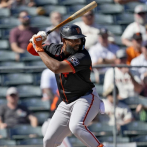 Jerar Encarnación vuelve a los Gigantes tras una cirugía en la mano izquierda en marzo