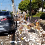 Se produce accidente de tránsito en lugar de memorial a víctimas del Jet Set