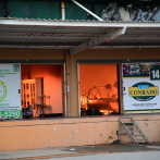 Incendio afecta instalaciones del Merca Santo Domingo