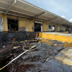 Gobierno sigue en proceso de “evaluación de daños” del incendio del Merca de Santo Domingo