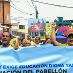 Padres de Centro Educativo Cristo Rey rechazan aulas móviles y exigen finalización del pabellón