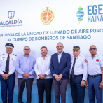 Alcalde Santiago dice en 3 semanas reinician estación de bomberos