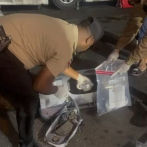 En Baní: Incautan 13 paquetes de presunta marihuana en un tanque de gas