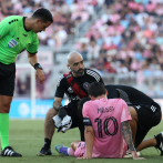 Messi se lesiona y abandona partido con Necaxa en el minuto 11