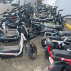 PN devuelve 56 motonetas eléctricas retenidas en Santiago