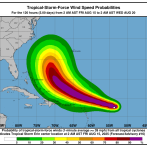 Indomet pendiente de la tormenta Erin; dice onda tropical y vaguada generarán lluvias