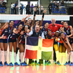 Equipo voleibol femenino, bronce en Panam Junior