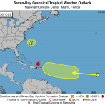 El huracán Erin está a 290 km de Punta Cana, produce aguaceros y olas de hasta 10 pies en RD