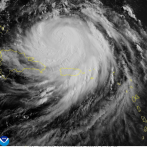 Indomet dice que Erin provocará aguaceros esta tarde sobre provincias de la costa Atlántica