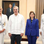 Miss Universo y Miss RD visitan el Palacio Nacional