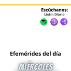 Efemérides | Miércoles 20 de Agosto 2025