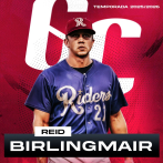 Gigantes del Cibao anuncian a Reid Birlingmair como su tercer refuerzo
