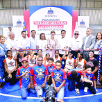 Vice Raquel Peña y ministro Kelvin Cruz inauguran el multiuso en Las Guaranas