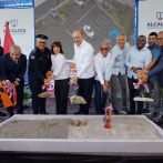 Alcaldía de Santiago realiza primer picazo para la terminación de la estación Central de Bomberos