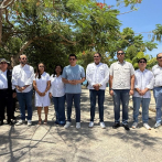 David Collado deja iniciada reconstrucción plaza de vendedores en Río San Juan