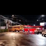 Transportistas paralizan el tránsito en rutas en La Otra Banda, en Higüey