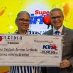 LEIDSA entrega 25 millones a dominicana residente en New York ganadora del Súper Kino TV