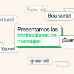 WhatsApp agrega la traducción de mensajes automática en chats individuales y grupales