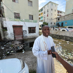 En el Día de la Virgen, feligreses de Guachupita protestan por falta de servicios básicos