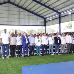 Ministro de Deportes Kelvin Cruz entrega multiuso La Javilla en Villa Duarte