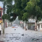 Lluvias provocan inundaciones en el Cibao