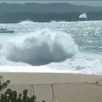 Fuertes marejadas provocan daños en Puerto Plata