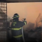 Se incendia mercado de San Francisco de Macorís