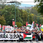 Enfrentamientos en propalestina dejan 18 policías heridos y graves daños en Ginebra, Suiza