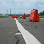 Tramo de nueva circunvalación de Baní registra grietas, tras dos meses y medio de ser inaugurada