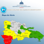 Cuatro provincias en alerta roja, 10 en amarillo y 09 en verde por huracán Melissa