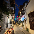 En Cartagena de Indias: Paseo en coche de caballos al caer la noche