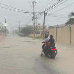 Lluvias provocan inundaciones en Barahona