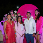 Playa Nueva Romana se viste de color rosa