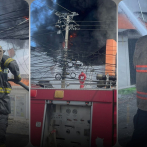 Fuego consume almacén de Prodacom en Santiago