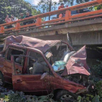 Minibús cae al vacío en Maizal durante persecución; hay 23 indocumentados lesionados