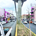 Comerciantes de Las Carreras se quejan por demora en trabajos del Monorriel de Santiago