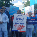 Enfermeras protestan contra irregularidades laborales