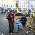 Protesta de agricultores y ganaderos por acuerdo entre la UE y el Mercosur