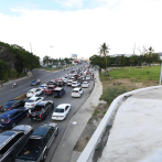 Horas en el tapón vehicular en el kilómetro 9 irrita a decenas de personas