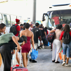 Huele a Nochebuena en las paradas de autobuses: aumenta el flujo de pasajeros