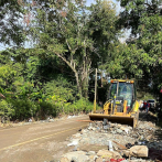 Declaran en emergencia zona afectada por ruptura de tubería en Santiago