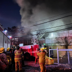 Se registra incendio en ferreteria San Miguel en la avenida Independencia