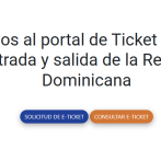 Servicio de E-ticket fue restablecido, informa la Dirección General de Migración