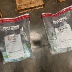 DNCD ocupan en el AILA ocho paquetes de presunta cocaína con destino a España