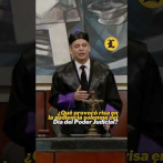 ¿Qué provocó risa en la audiencia solemne por el Día del Poder Judicial?