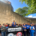 No a la fusión: Manifestantes rechazan en protesta la fusión del Ministerio de Educación y Mescyt