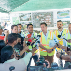 Ministro Ito Bisonó recorre obras para los Juegos Centroamericanos y del Caribe 2026