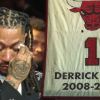 Los Bulls retiran el número 1 de Derrick Rose